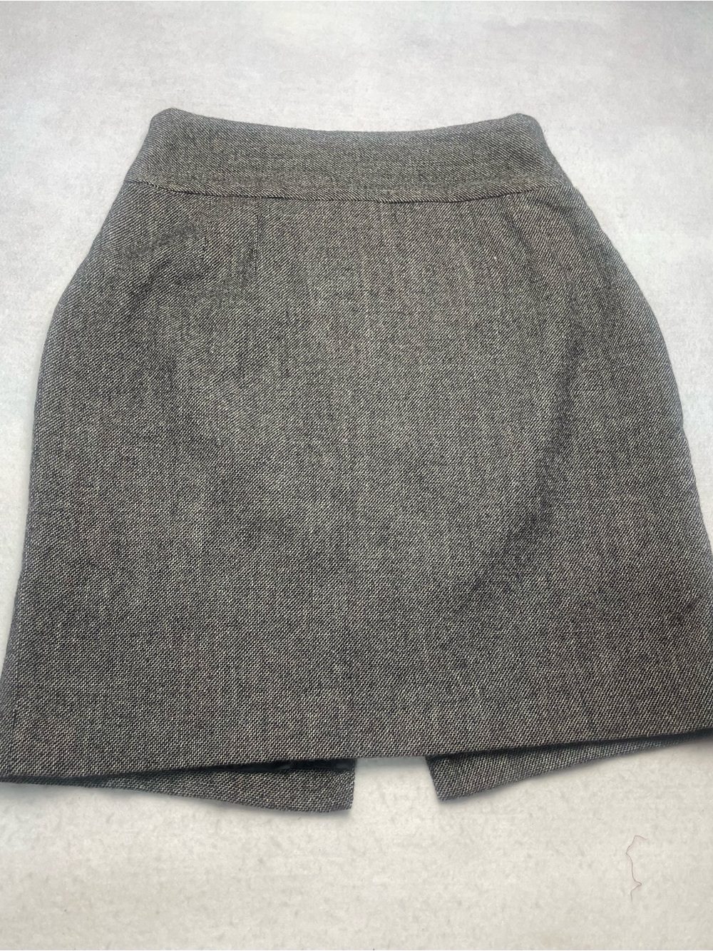 Banana Republic black/Gray Wool Pencil Skirt Size 10
